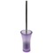 Toilet Brush Holder, Free Standing, Purple, Made From Thermoplastic Resins